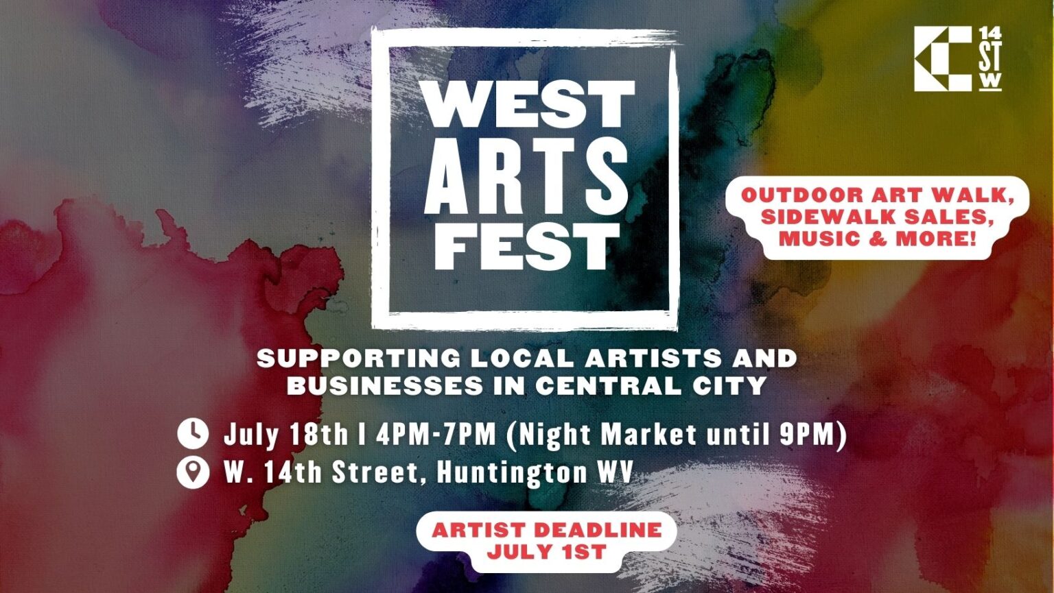 West Arts Fest 2024 CabellHuntington CVB